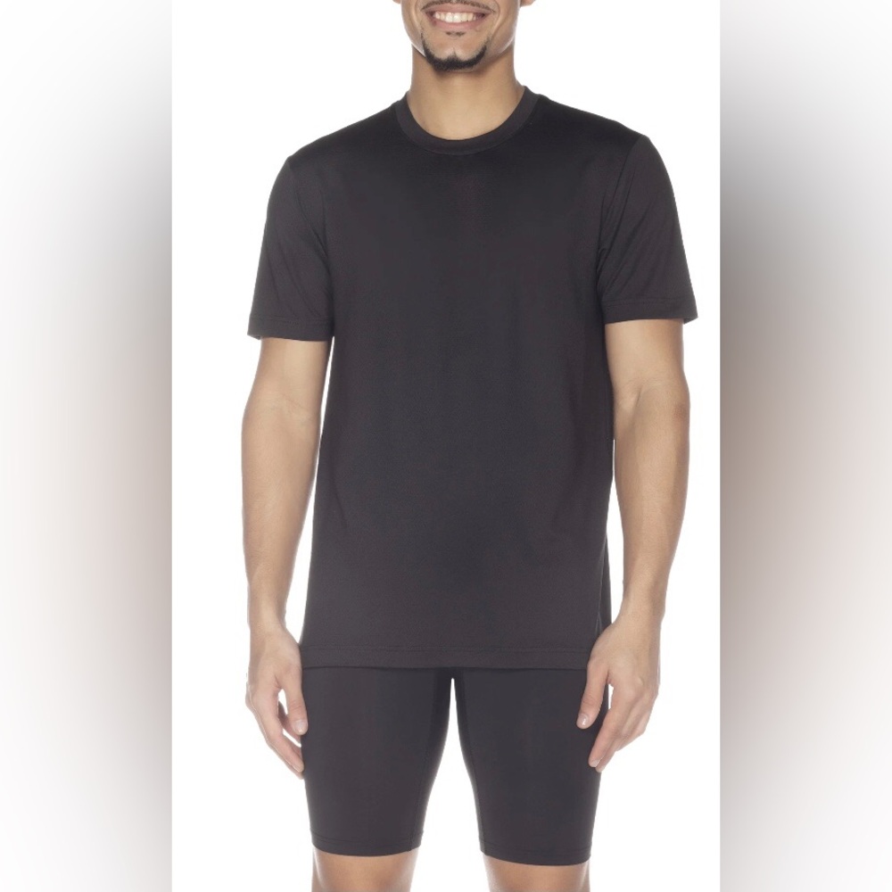 Athletic Works Men's Polymesh Crewneck T-Shirt, 3-Pack - Picture 4 of 7